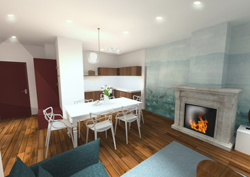 Transformation d’un appartement T2 en T3 Transformation d’un appartement T2 en T3