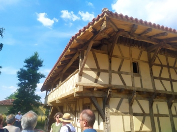 Visite du Musée de la ferme de la Forêt à Courtes