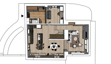 Rénovation d'une maison des années 60 à Annecy / Agence CLAL