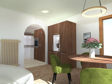  Aménagement d’un appartement sur plan de 54m² à Villefranche-sur-Saône