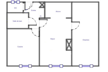 Transformation d’un appartement T2 en T3 à Bourg-en-Bresse / Agence CLAL